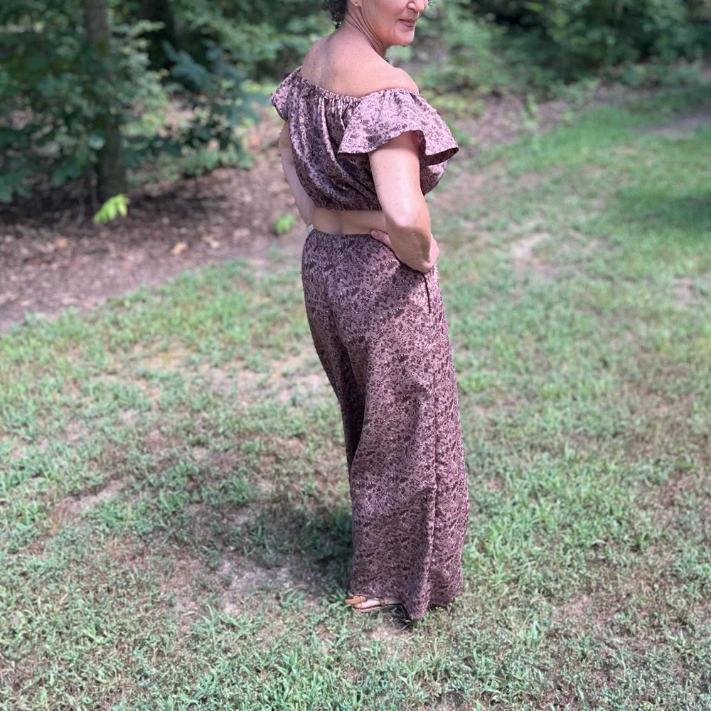 Two piece set Vintage Fabric S/M - Picture 7 of 8